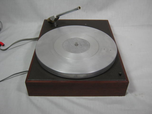 Acoustic Research AR XA Turntable W/ Tonearm Dustcover No Cartridge Parts/Repair 6
