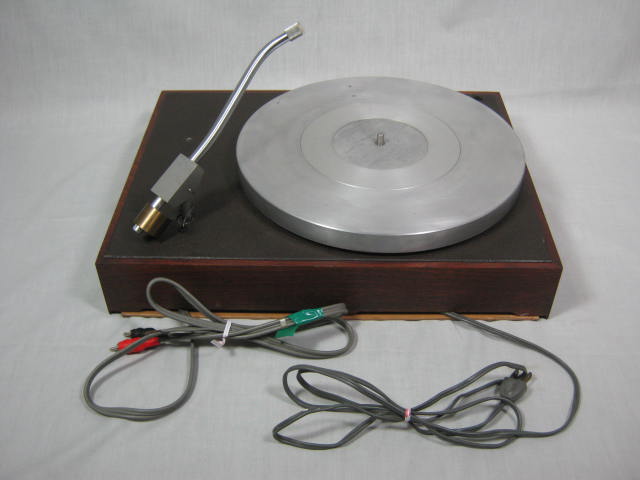 Acoustic Research AR XA Turntable W/ Tonearm Dustcover No Cartridge Parts/Repair 7