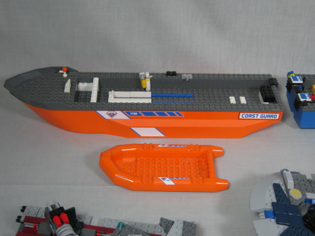 8 Lbs Pounds Lego Vehicles Star Wars Police Coast Guard Ships Blocks Bricks Lot 1