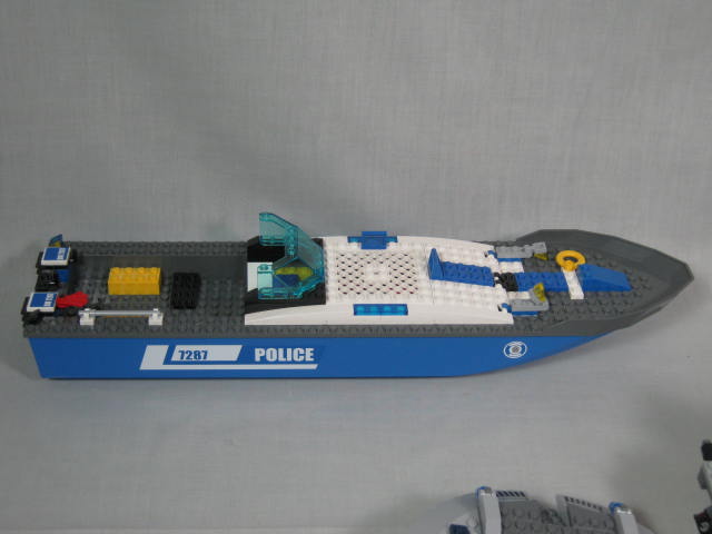 8 Lbs Pounds Lego Vehicles Star Wars Police Coast Guard Ships Blocks Bricks Lot 2