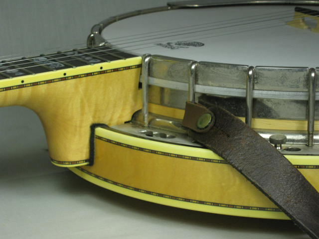 Vintage Deering Calico Resonator Banjo #0717089-0780 With Hardshell Case + Tuner 9