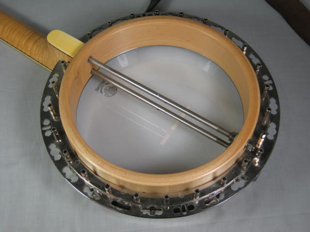 Vintage Deering Calico Resonator Banjo #0717089-0780 With Hardshell Case + Tuner 21