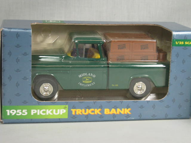 15 Ertl John Deere Diecast Coin Bank Truck Lot Collection 101 103 1955 Pickup NR 11