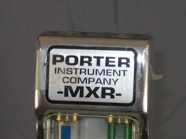 Porter Model MXR Dental Flow Meter Flowmeter + Stand NR 5