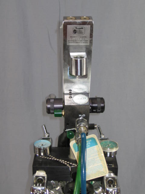 Porter Model MXR Dental Flow Meter Flowmeter + Stand NR 6