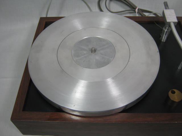 Acoustic Research AR XB Turntable W/ Tonearm Weight Dustcover + Parts/Repair NR! 2