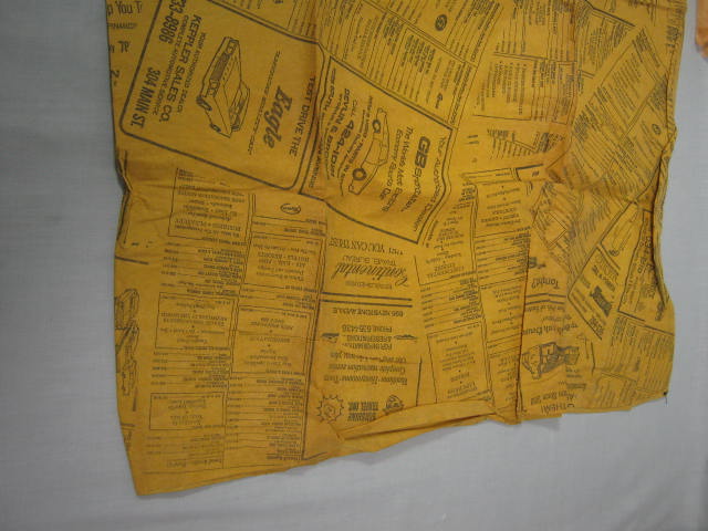 Vtg 1967 Mars Waste Basket Boutique Paper Yellow Pages Dress 16-18 W/ Envelope 5