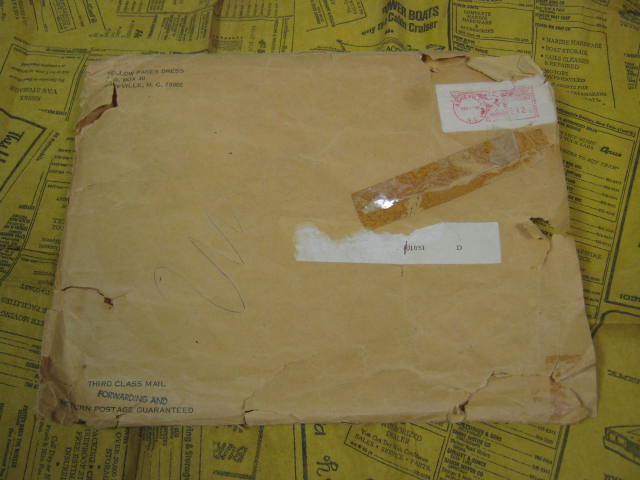 Vtg 1967 Mars Waste Basket Boutique Paper Yellow Pages Dress 16-18 W/ Envelope 6