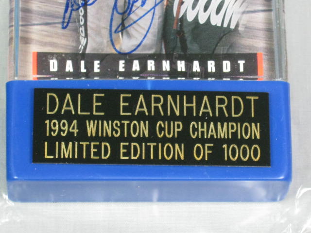 Dale Earnhardt Sr Signed Autographed Auto 1994 Winston Cup Card 282/1000 COA NR! 3