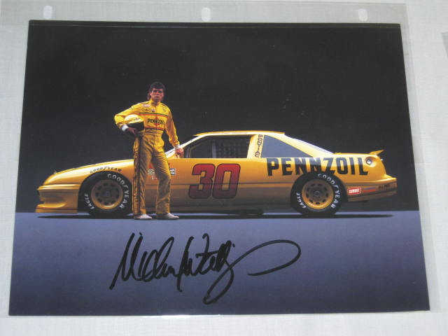 50 Signed Autographed NASCAR Driver Photo Hero Card Lot Lebonte Waltrip Gordon 6