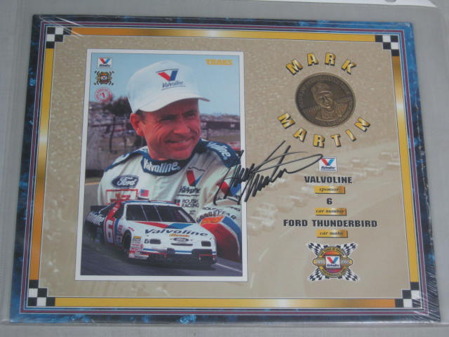 50 Signed Autographed NASCAR Driver Photo Hero Card Lot Lebonte Waltrip Gordon 7