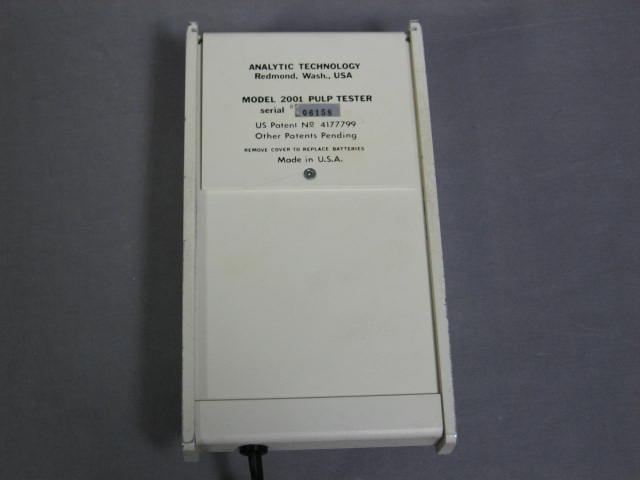 Analytic Technology Dental Pulp Tester Model 2001 NR 6