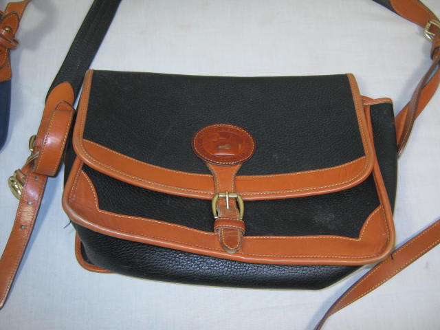 3 Dooney & Bourke All-Weather Leather Messenger Shoulder Bags NO RESERVE PRICE! 7