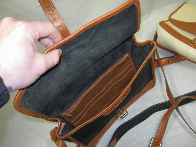 3 Dooney & Bourke All-Weather Leather Messenger Shoulder Bags NO RESERVE PRICE! 9