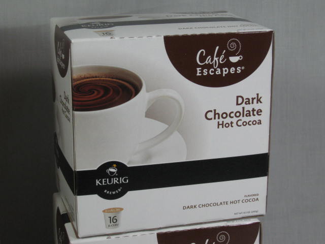128 NEW Keurig K-Cup Lot Hazelnut French Vanilla Coffee Hot Cocoa Dark Chocolate 5