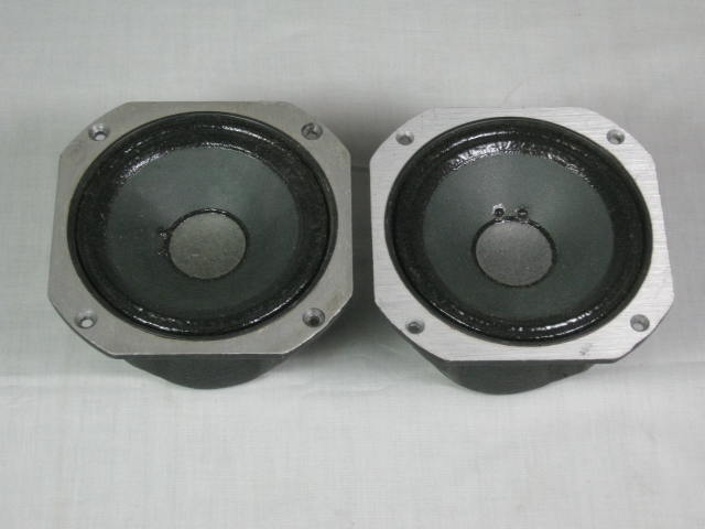 2 JBL LE5 LE 5-2 Mark II Midrange 4" Stereo Speakers 4 Parts One Appears To Work