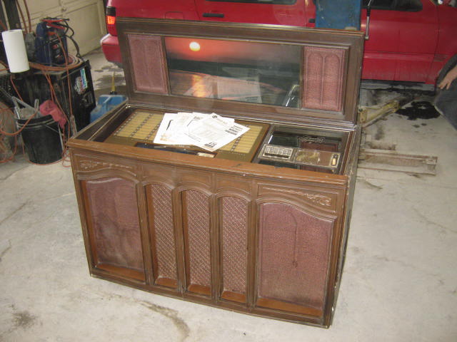 Vintage Rock-Ola Rockola Jukebox Grand Salon II Model 476 With Service Manuals