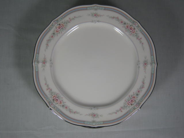 6 Noritake Rothschild Ivory China 7293 Dinner Plates Mint Condition No Reserve! 1