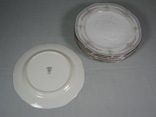 6 Noritake Rothschild Ivory China 7293 Dinner Plates Mint Condition No Reserve! 4