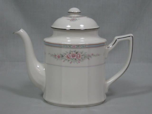 Noritake Rothschild Ivory China 7293 Teapot Tea Pot With Lid Mint Condition NR! 2