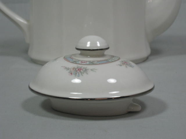 Noritake Rothschild Ivory China 7293 Teapot Tea Pot With Lid Mint Condition NR! 5