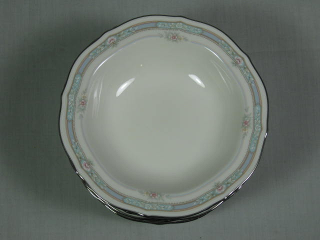 9 Noritake Rothschild Ivory China 7293 Berry Bowls Fruit Dishes 5.75" Exc Cond! 1
