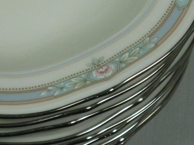 9 Noritake Rothschild Ivory China 7293 Berry Bowls Fruit Dishes 5.75" Exc Cond! 2