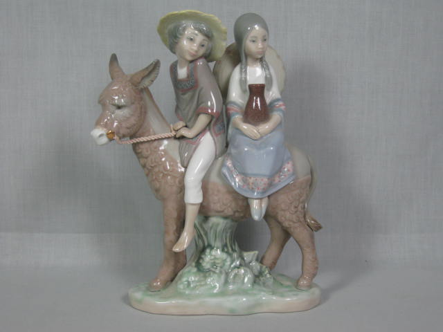 Lladro Ride in the Country Porcelain Figurine #5354 Retired 1994 No Reserve!