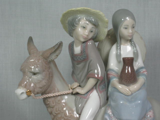 Lladro Ride in the Country Porcelain Figurine #5354 Retired 1994 No Reserve! 1