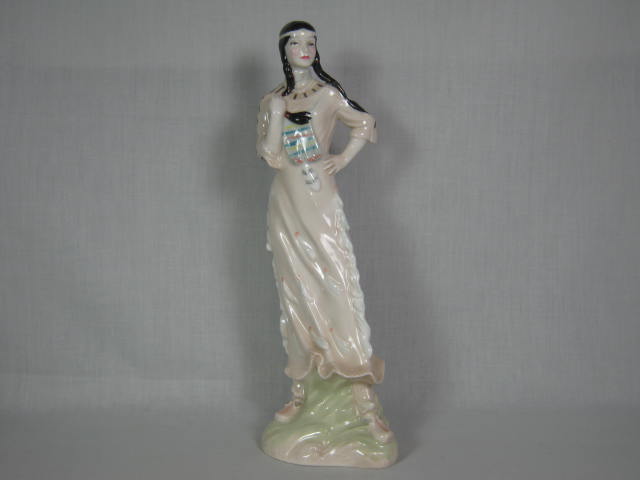 Royal Doulton Reflections Figurine Native American Indian Maiden HN3117 No Res!