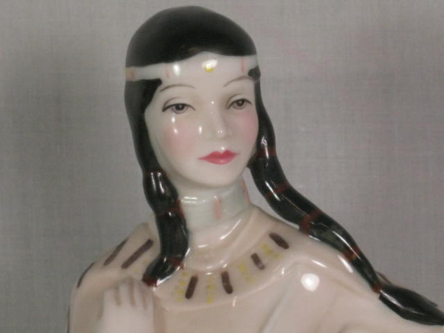 Royal Doulton Reflections Figurine Native American Indian Maiden HN3117 No Res! 2