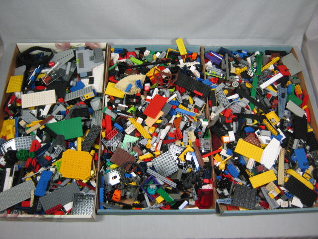 11 Lbs Pounds Lego Building Blocks Ship Vehicle Pieces Wholesale Lot No Reserve!