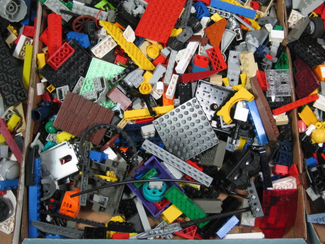11 Lbs Pounds Lego Building Blocks Ship Vehicle Pieces Wholesale Lot No Reserve! 1