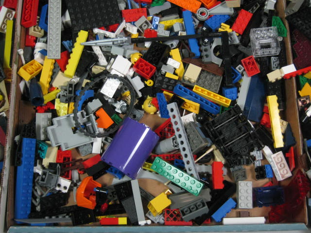 11 Lbs Pounds Lego Building Blocks Ship Vehicle Pieces Wholesale Lot No Reserve! 3