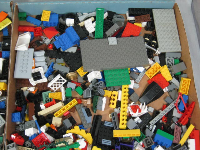 11 Lbs Pounds Lego Building Blocks Ship Vehicle Pieces Wholesale Lot No Reserve! 6