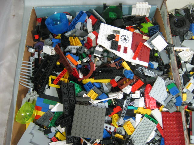 13 Lbs Pounds Lego Building Blocks Ship Vehicle Pieces Wholesale Lot No Reserve! 1