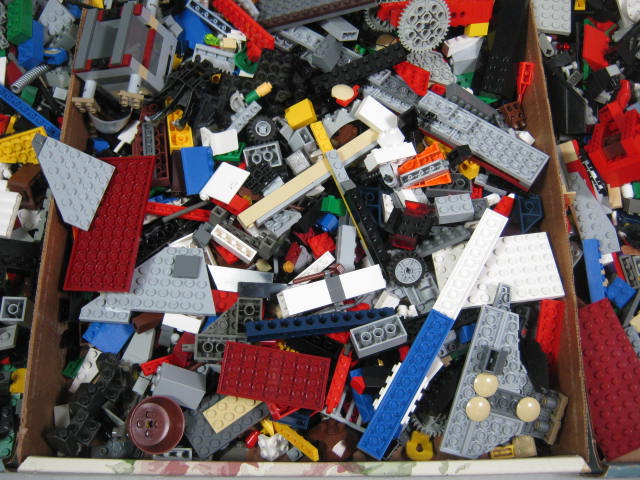 13 Lbs Pounds Lego Building Blocks Ship Vehicle Pieces Wholesale Lot No Reserve! 6