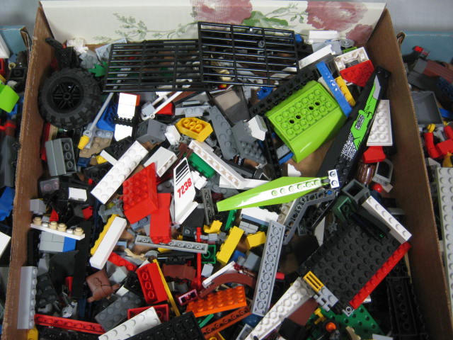 13 Lbs Pounds Lego Building Blocks Ship Vehicle Pieces Wholesale Lot No Reserve! 7