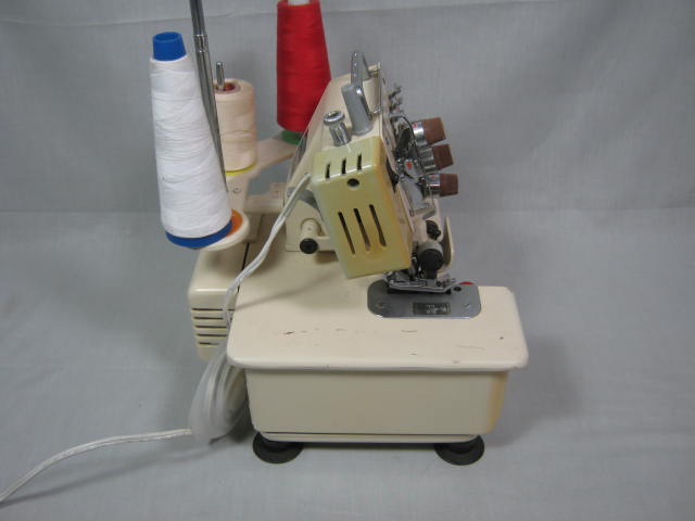 Vintage Juki Baby Lock BL3-408 Serger Sewing Machine NO RESERVE PRICE BID NOW!!! 5