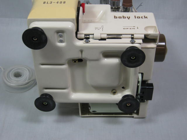 Vintage Juki Baby Lock BL3-408 Serger Sewing Machine NO RESERVE PRICE BID NOW!!! 7