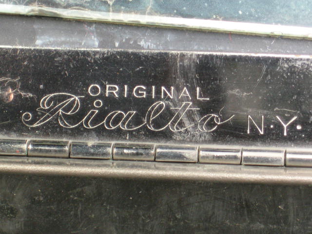 Vintage Rialto Gray Pearl Lucite Bakelite Purse Handbag 7
