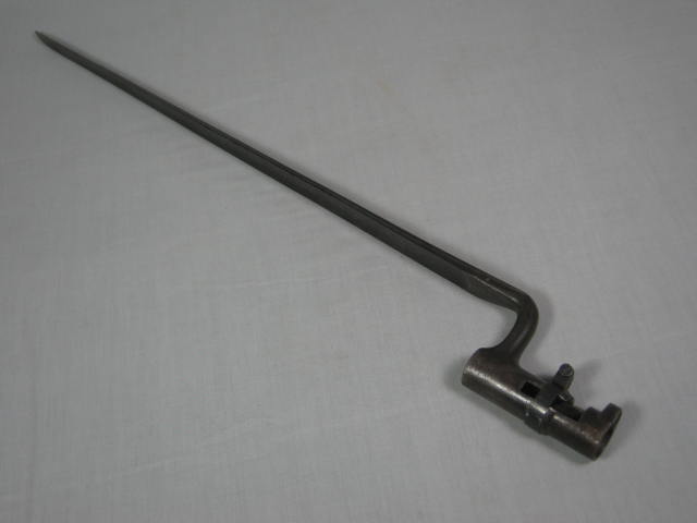 Vtg Antique Military Army Trapdoor Socket Bayonet Stamped US C Civil War? NO RES