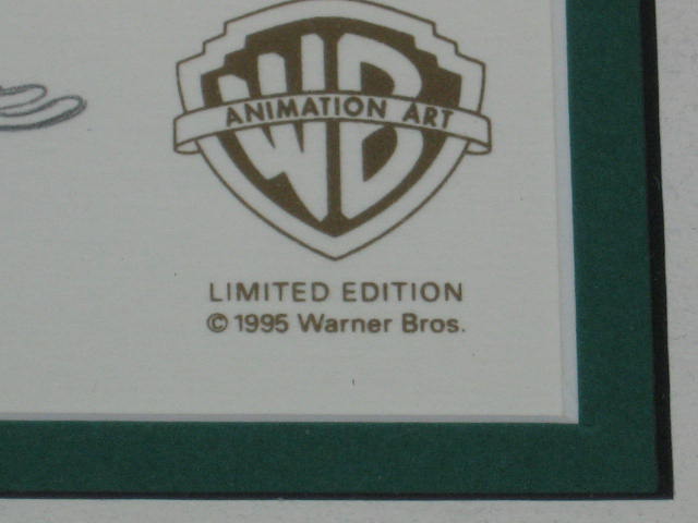 Michigan J Frog Warner Bros Animation Cel Model Sheet 3