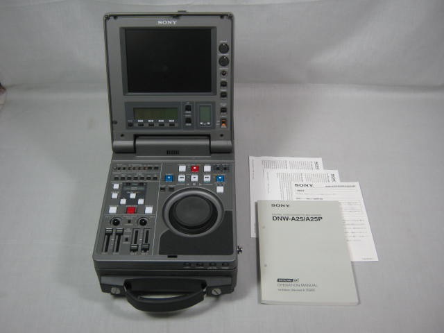 Sony DNW-A25TI Betacam SX Portable Digital Videocassette Recorder Player +Manual