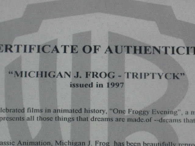 Michigan J Frog Warner Bros Animation Litho Art Print 6