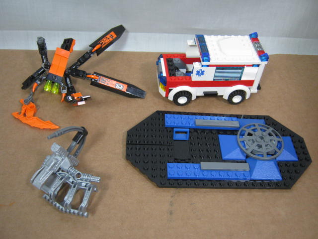 13 Pounds Lbs Lego Buildings Sets Bricks Blocks Pieces Ships Vehicles Lot NO RES 3