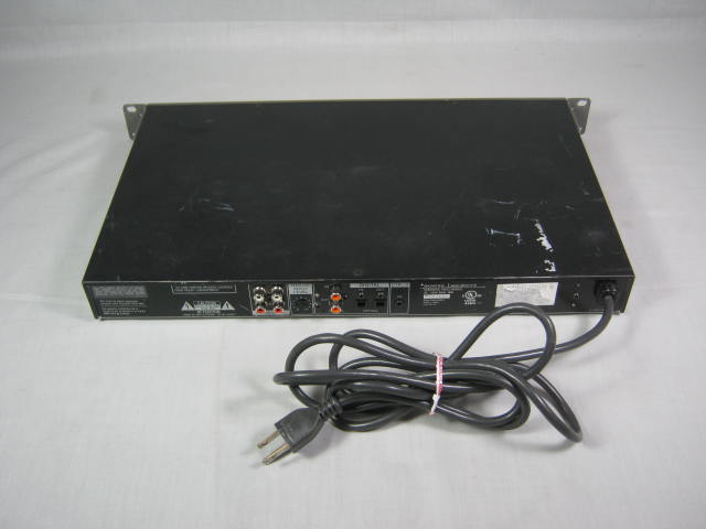 Sony MDS-E10 Professional Rackmount MD MDLP MiniDisc Player Recorder Deck NO RES 6
