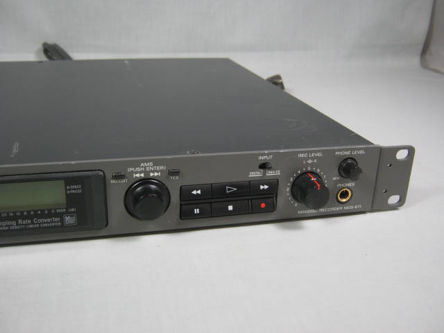 Sony MDS-E11 Professional Rackmount MD MiniDisc Player Recorder Deck NO RESERVE! 3
