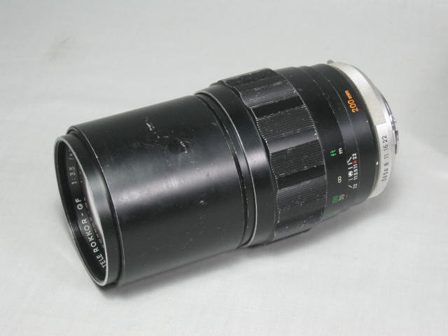 7 Minolta Camera Lens Lot Maxxum AF 70-210mm 100-300mm MC Tele Rokkor 200mm NR! 1