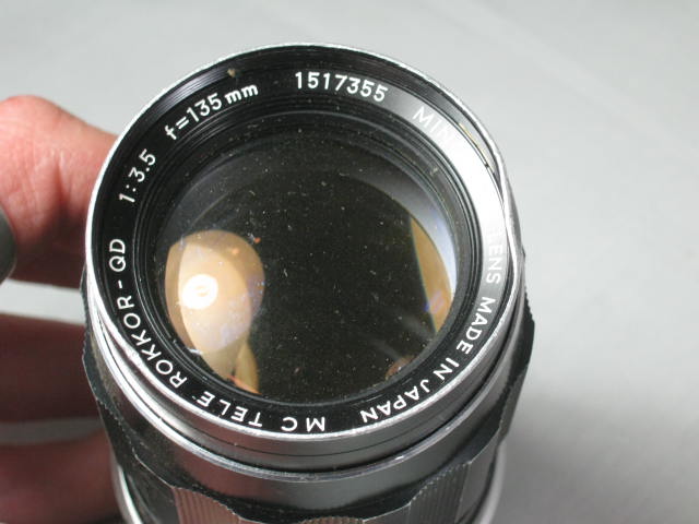 7 Minolta Camera Lens Lot Maxxum AF 70-210mm 100-300mm MC Tele Rokkor 200mm NR! 5
